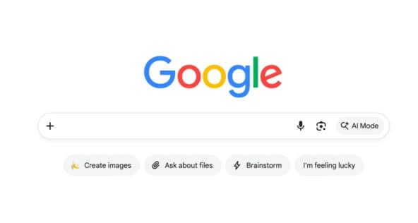 Google убирает кнопку поиска с главной страницы: вход через Gemini становится приоритетом