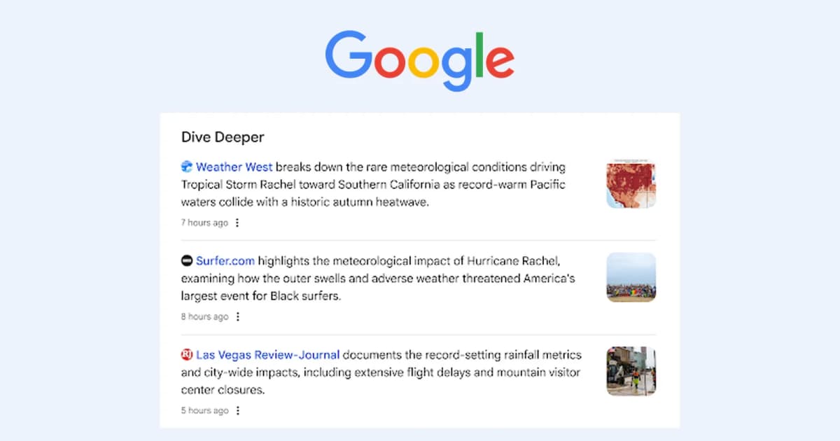 Google перестроила ссылки в ИИ-поиске и Google AI Studio: источники поднялись выше, авторы получили профили