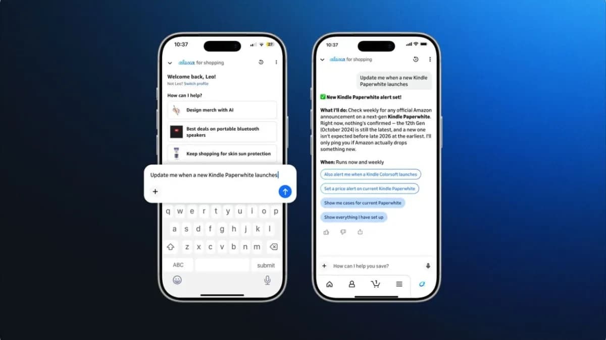 Amazon Alexa сама напомнит о покупке: функция «Update Me When» сокращает путь к заказу