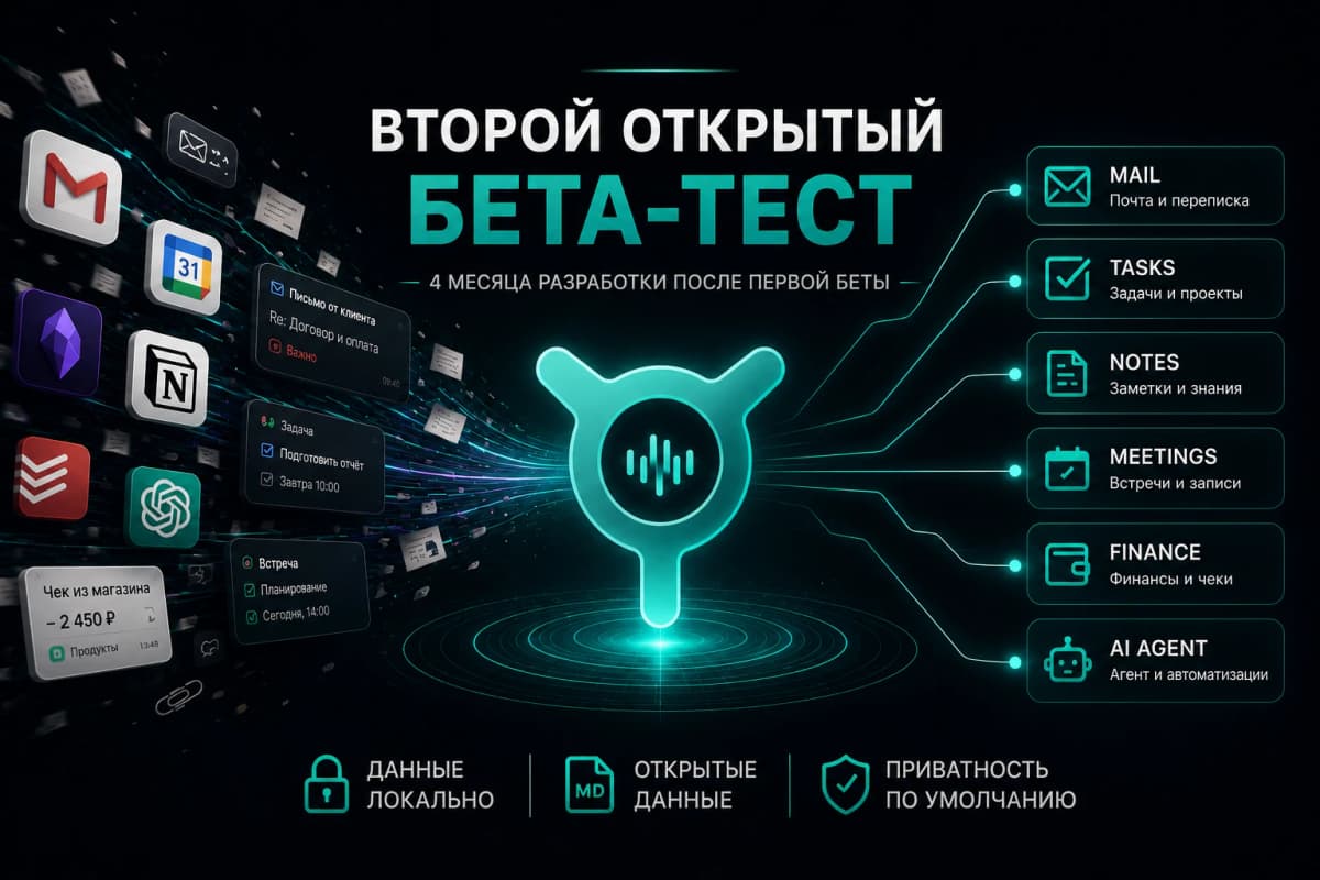 Yttri запускает второй бета-тест: local-first альтернатива облачным сервисам