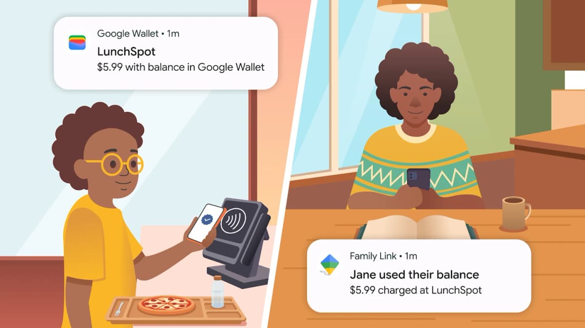 Google Wallet запустил детский баланс без банковского счёта: пока только в США
