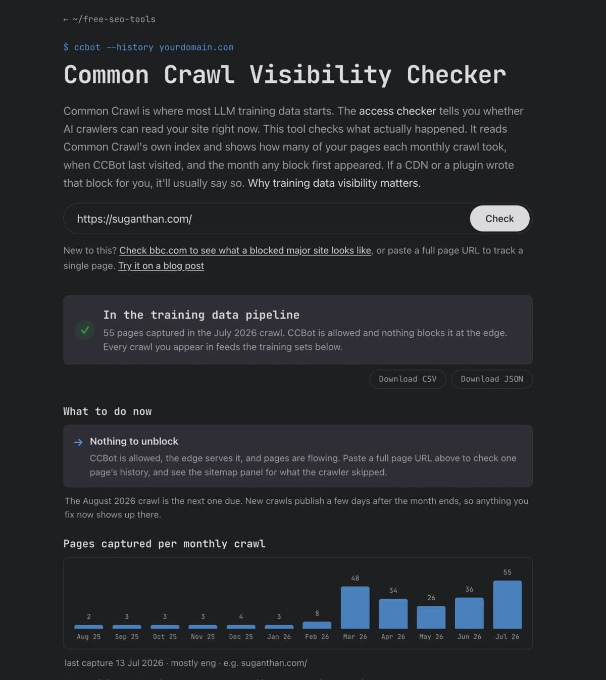 Common Crawl выпустил гайд по видимости для ИИ: 64% языковых моделей учатся на его данных