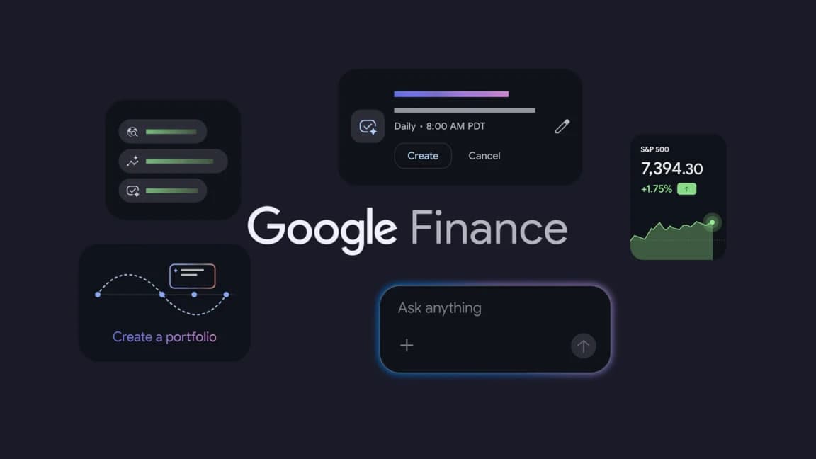 Google Finance впервые за 20 лет стал приложением: ИИ объясняет движения рынка