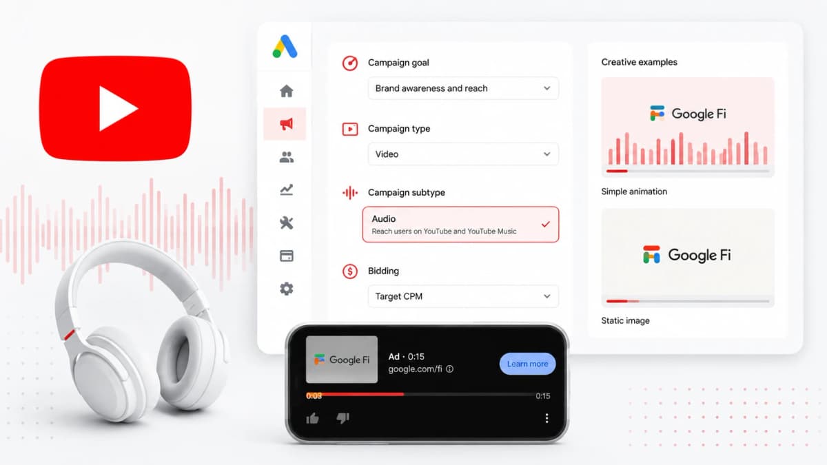 Гайд Google по аудио объявлениям YouTube