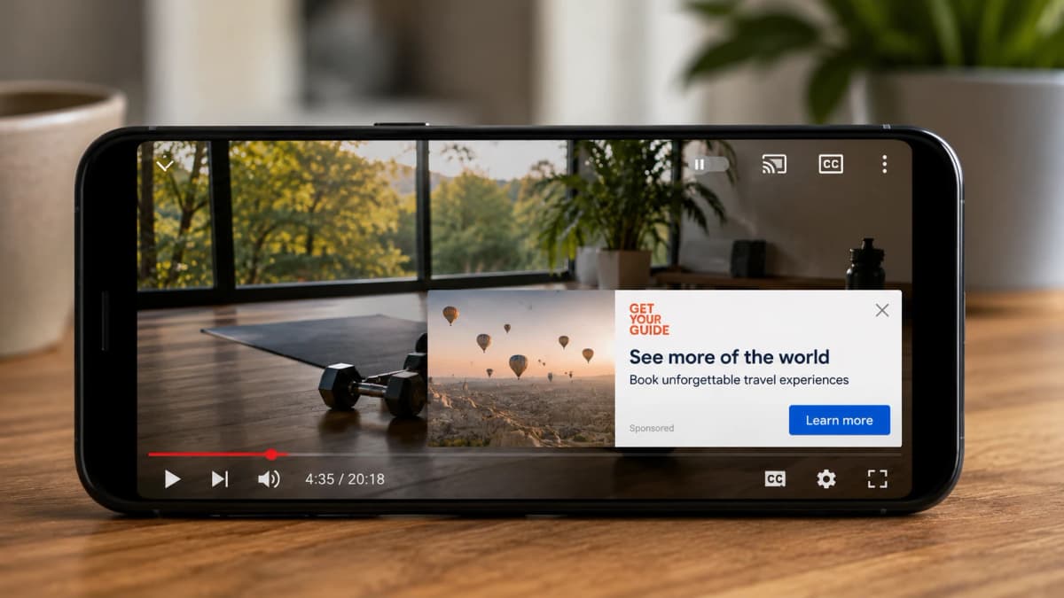 YouTube встроил рекламу поверх видео: пропуск рекламы через расширение станет сложнее