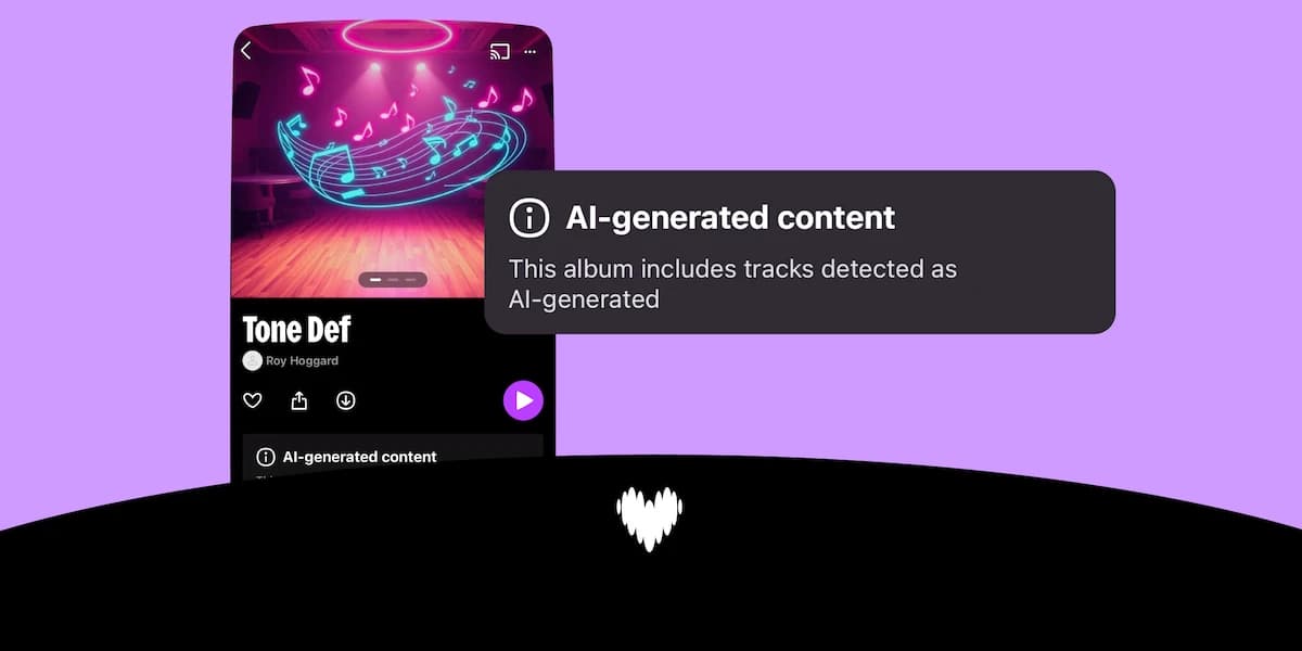 Музыка нейросети заняла больше 50% загрузок Deezer: выплаты живым артистам под угрозой