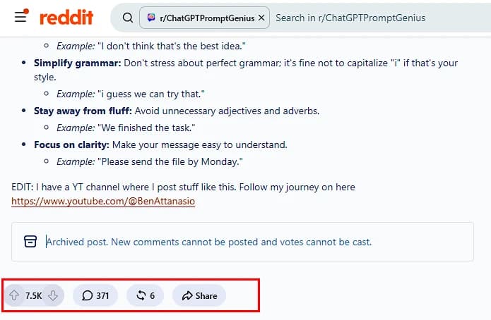 Промты для нейросети с Reddit: 7 приёмов, проверенных тысячами голосов