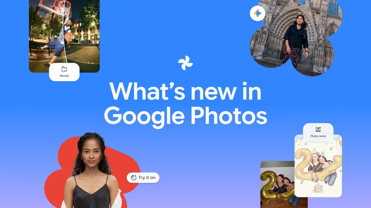 Google Photos добавил 5 ИИ-функций: от ретро-фильтров до виртуальной примерки одежды