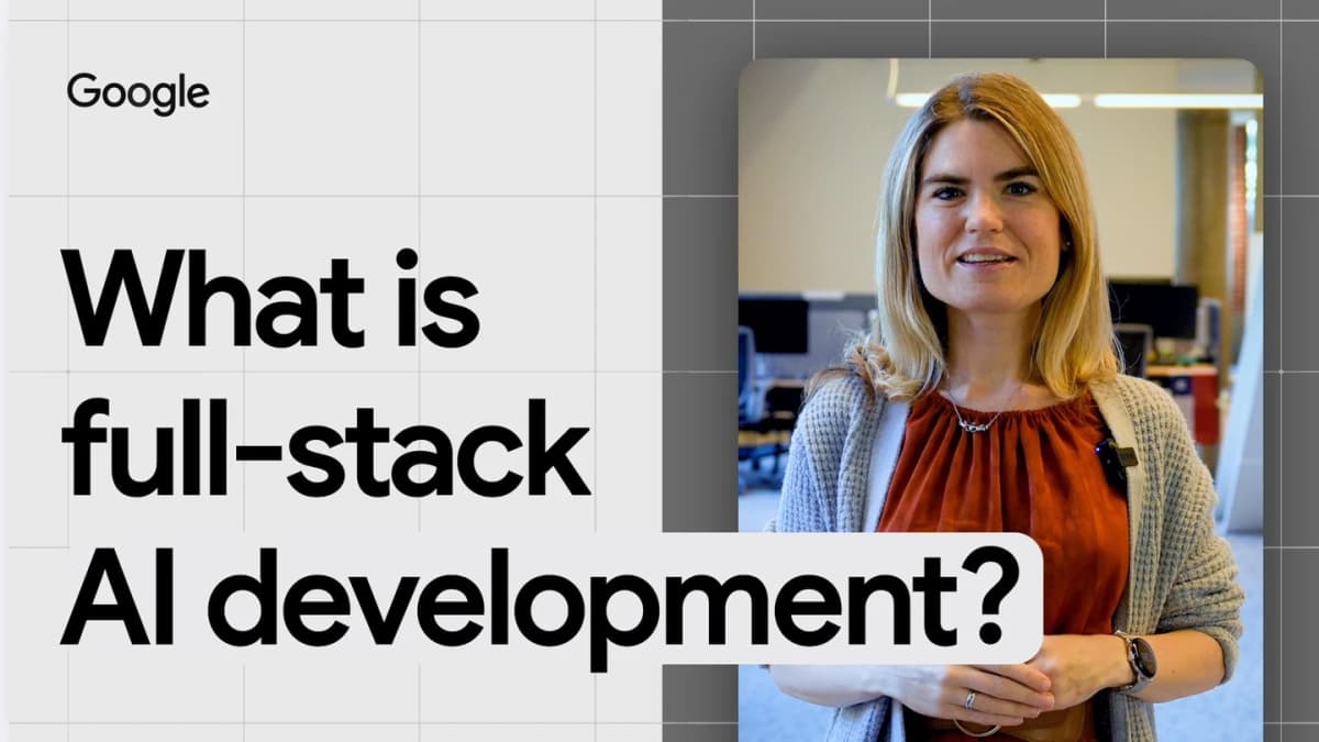 Google DeepMind раскрыла 5 слоёв full-stack AI: от чипов до готовых продуктов