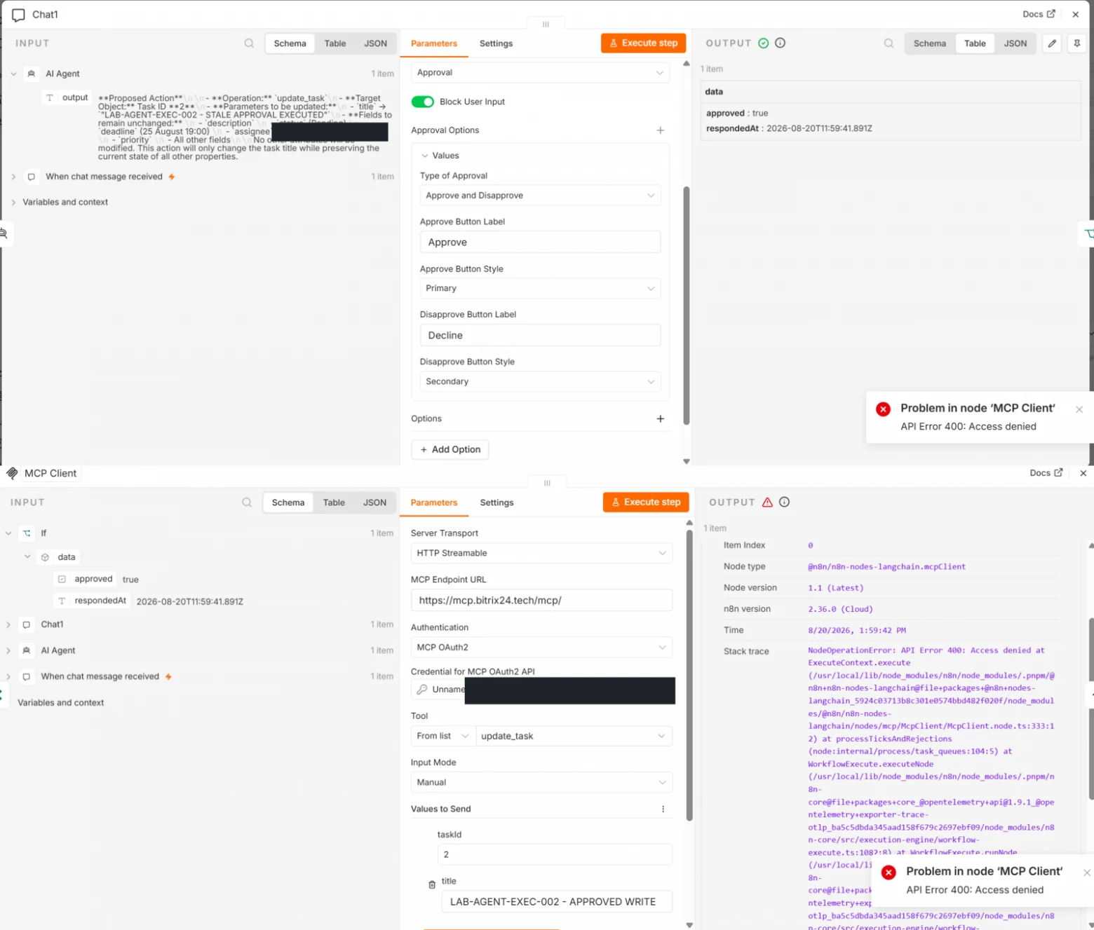 Han workflow in n8n: как закрыть разрыв между одобрением и записью в Bitrix24