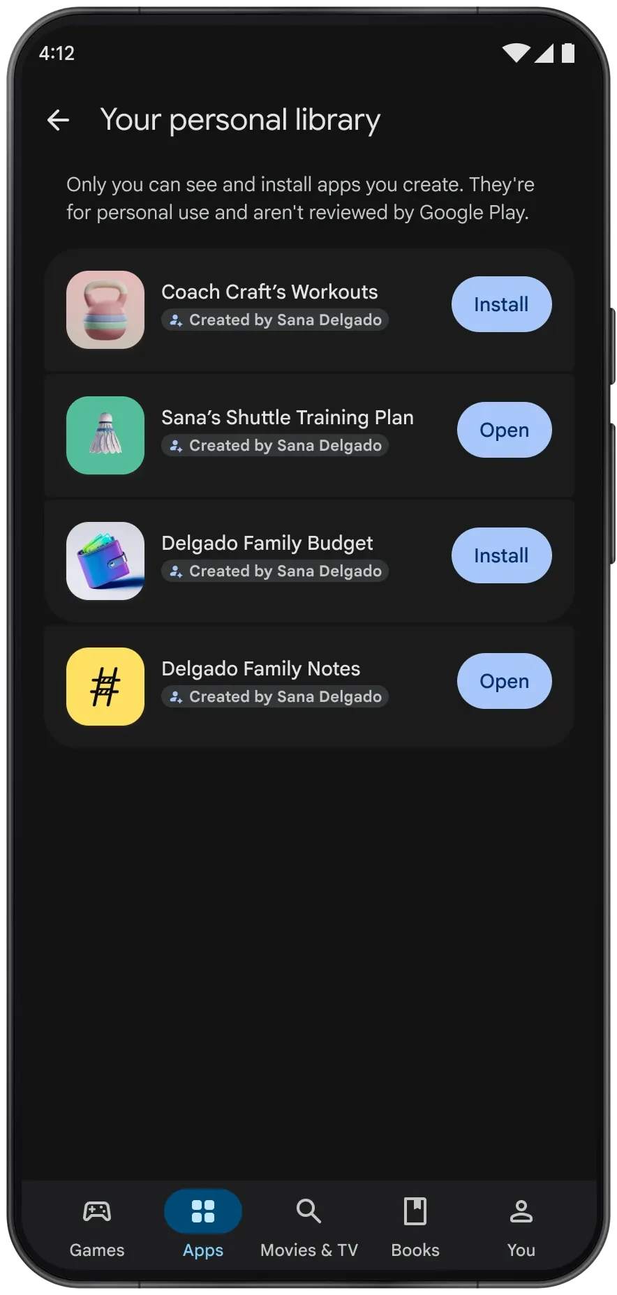 Google Play впервые пустил личные приложения без аккаунта разработчика: достаточно описать идею ИИ
