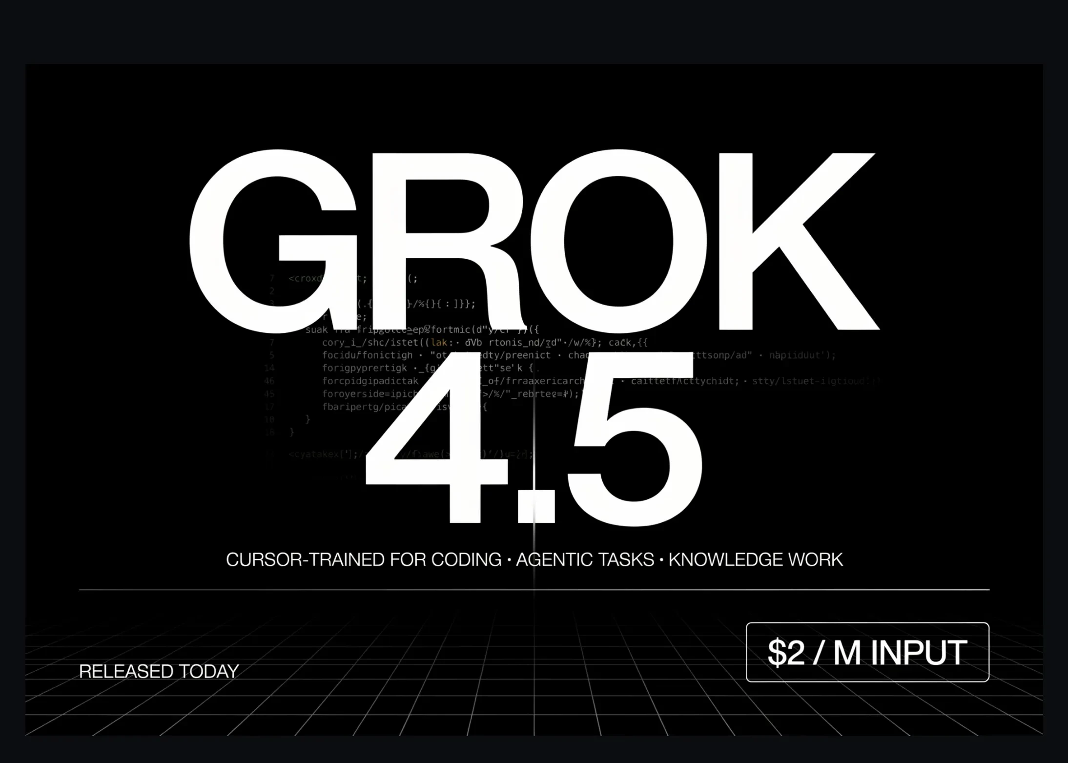 Grok 4.5 тратит в 4 раза меньше токенов, чем Opus: $2 за миллион на входе