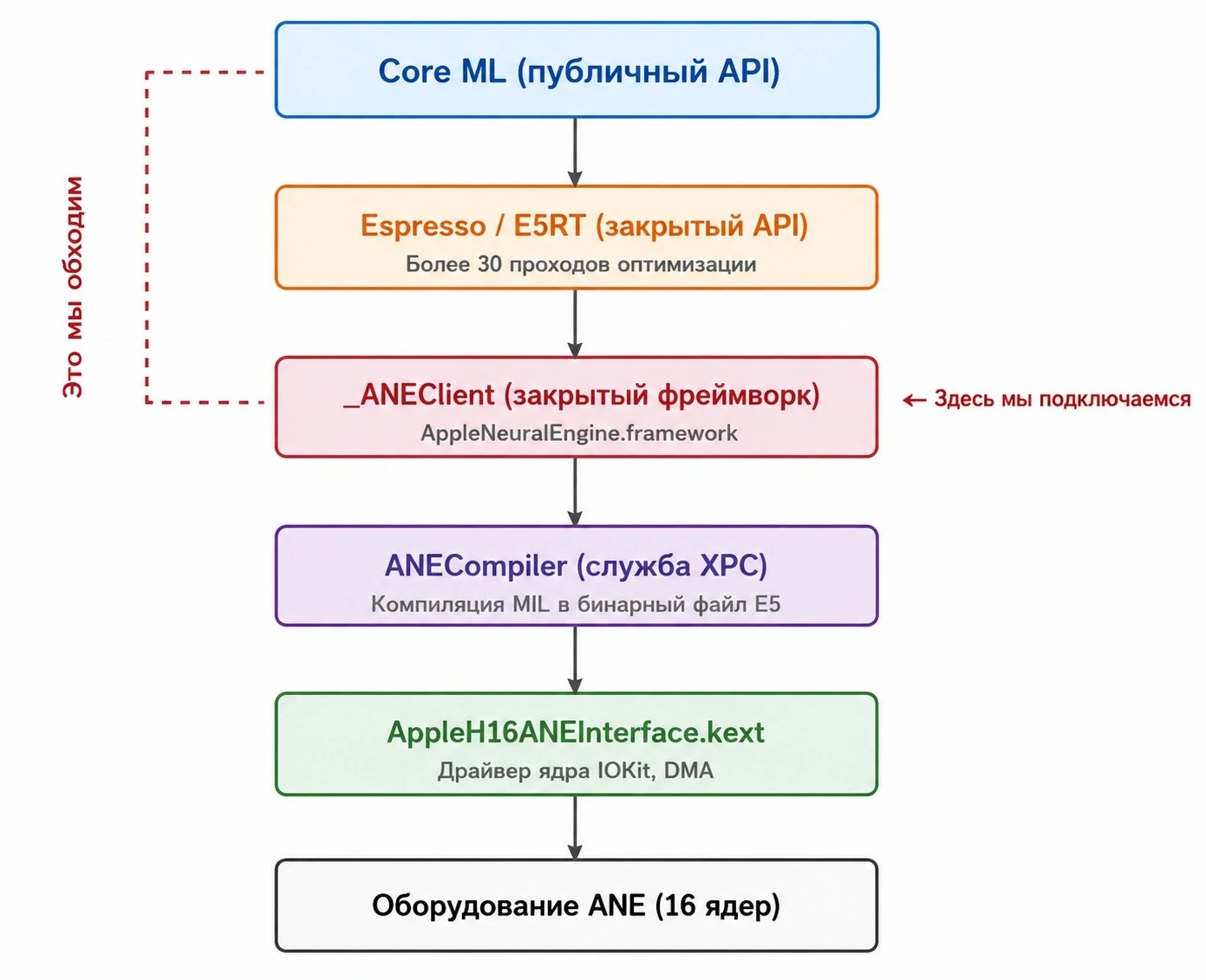 Хакеры вскрыли Apple Neural Engine в M4: 38 TOPS оказались маркетингом