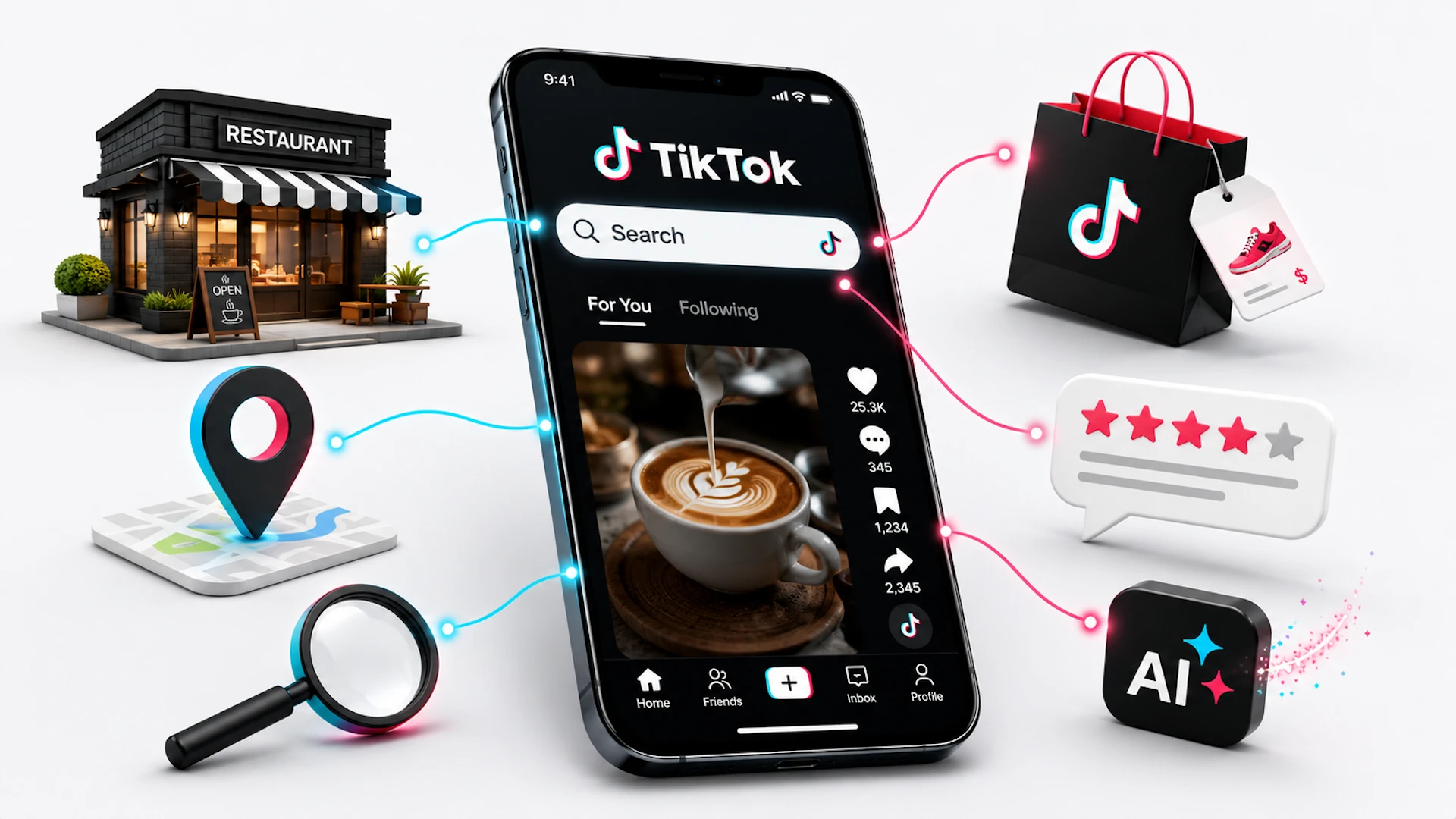 Тикток SEO в 2025: почти половина потребителей ищут бизнес через видео, а не Google